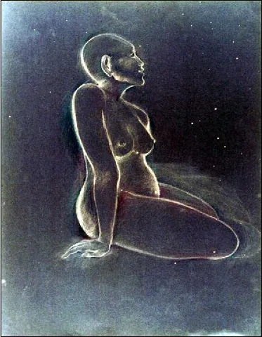 Бумага, пастель. Москва, 29.03.98